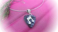 Guitar Pick Necklace with Music Note Charm -Customisable