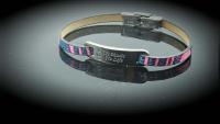 No Music No Life - Inspirational Quote Bracelet - Customisable