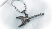 Electric Guitar Pendant - Off The Wall Shape