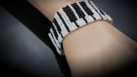 Piano Bracelet - Beaded Style