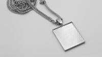 Hip Hop Iced Out Record Deck Heavy Pendant