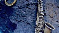 saxophone keyring