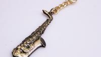 saxophone keyring