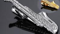 Saxophone Tie Bar