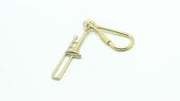 Trombone Keychain / Keyring