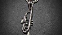 Trumpet Pendant - Stainless Steel