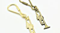 Trumpet Keychain 2 Designs