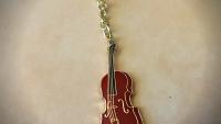 Violin Keychain / Keyring