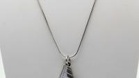 Wavy Piano Keyboard Necklace