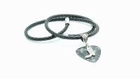 Cowboy Boot Necklace or Choker on Guitar Pick