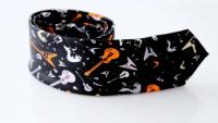 Guitar Tie -Music Note Tie 