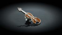 Violin Pin Badge