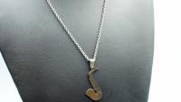 Saxophone Necklace Stainless Steel