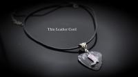 Cowboy Boot Necklace or Choker on Guitar Pick