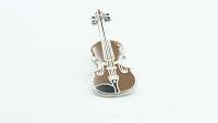 Violin Pin Badge