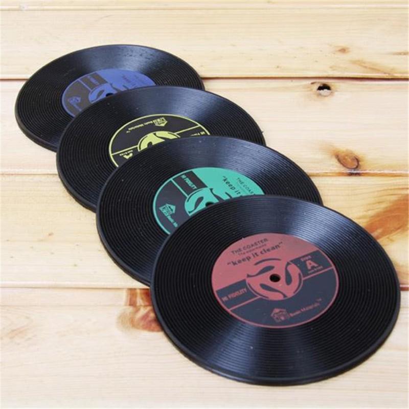 CD Record Drinks Coaster /Coffee Mat