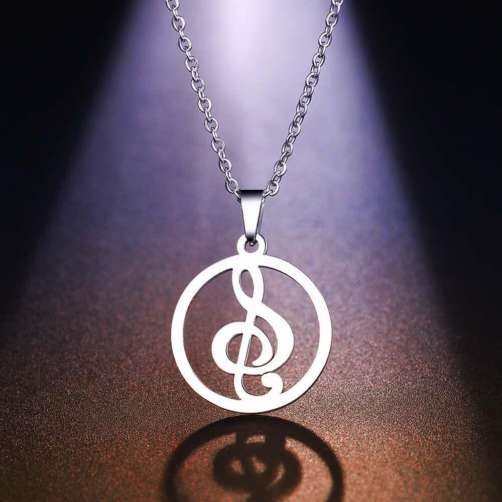 Music jewellery pendant from Chrissie C