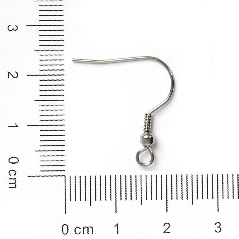 Earring hook stainless steel