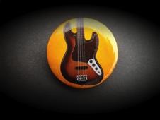 Musical Instrument Button Badges - Choose Your Instrument