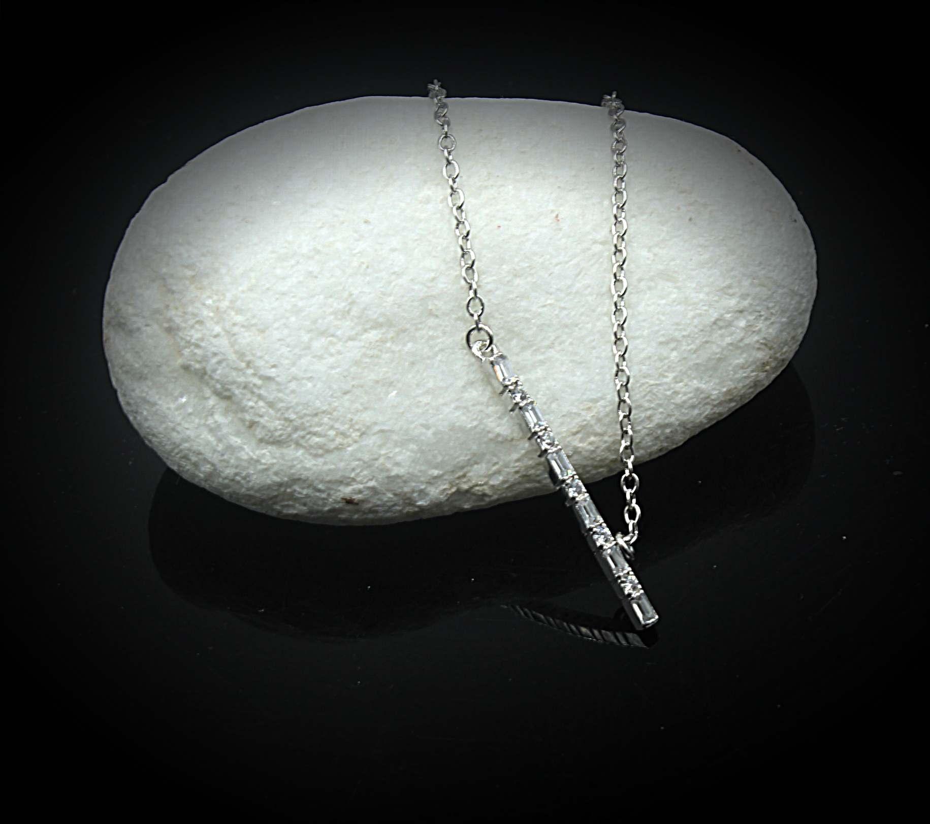 Flute Necklace - 925 Sterling Silver