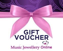 Gift Voucher From Music Jewellery Online