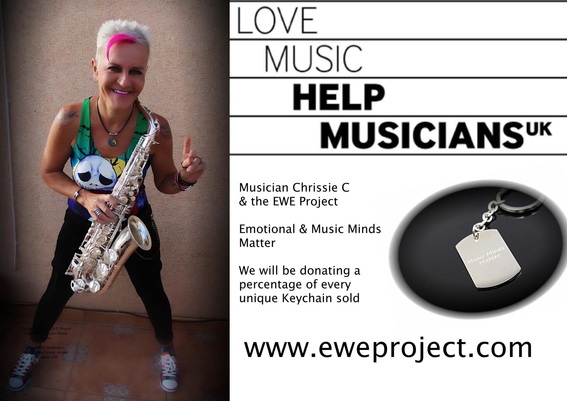 Help Musicians UK charity behind the initiative "music minds matter"