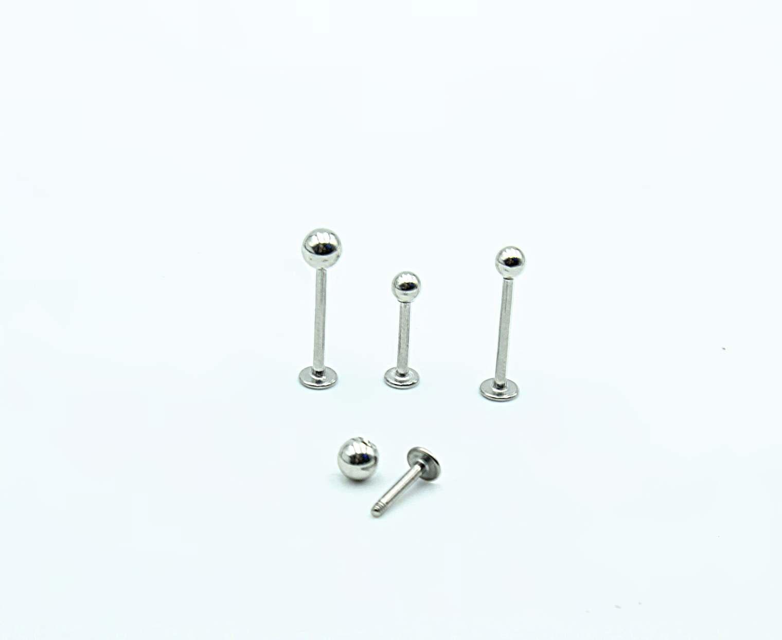 labret studs from wow jewellery online