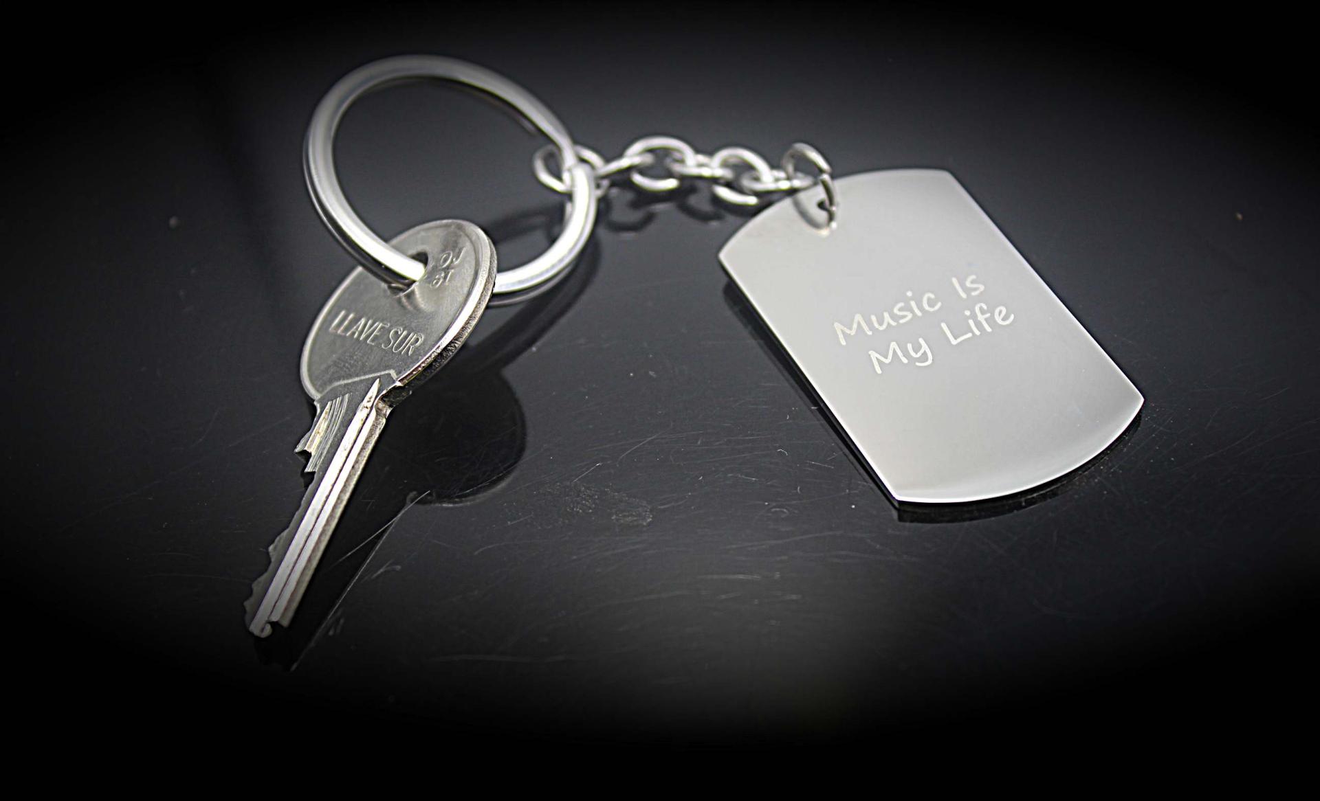 Quote keychain on sale