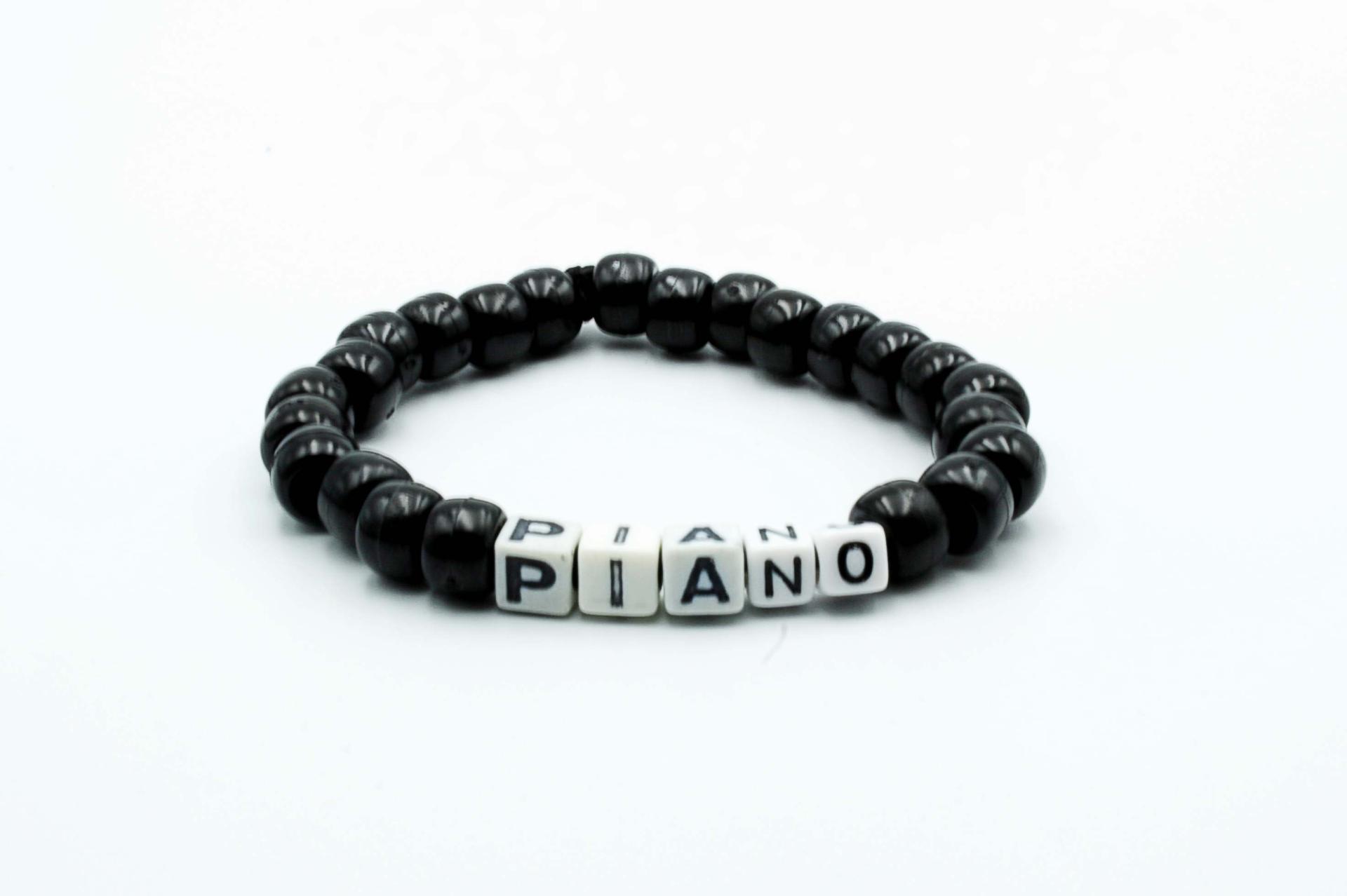 Piano Beaded Bracelet