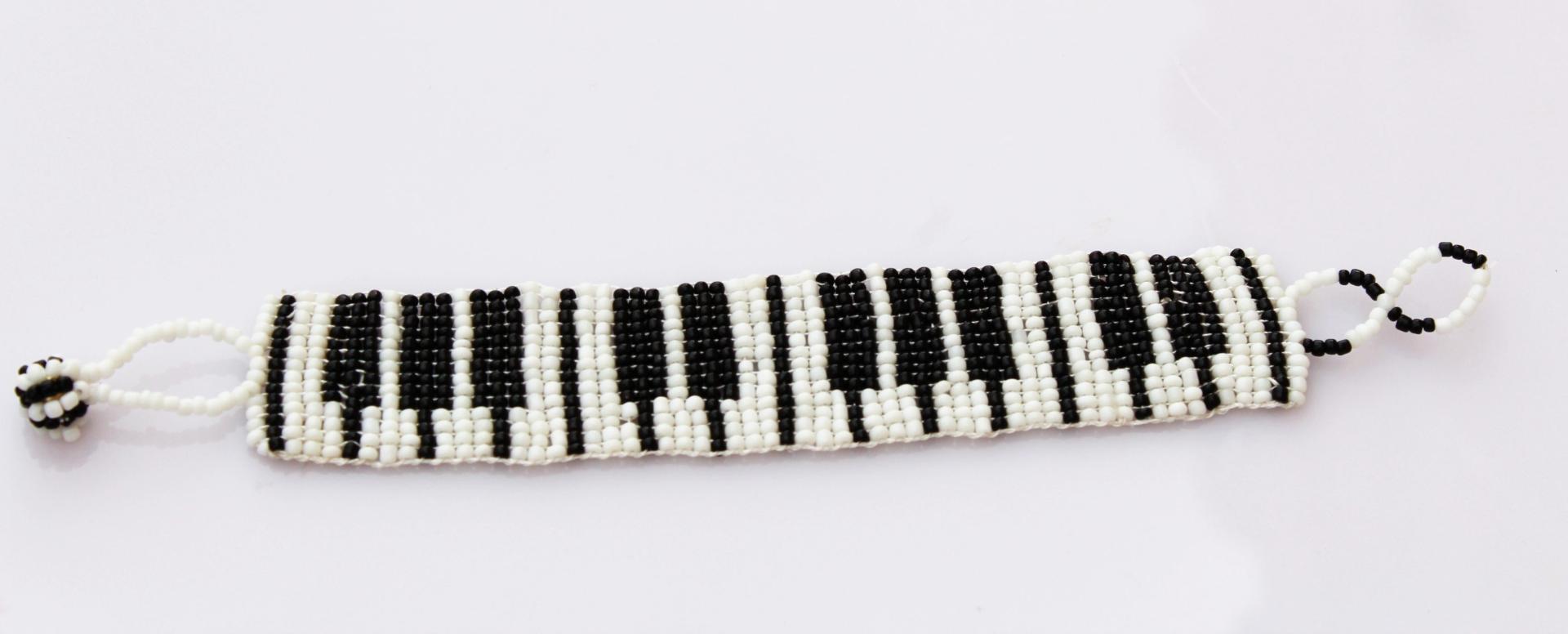 Piano Bracelet - Beaded Style