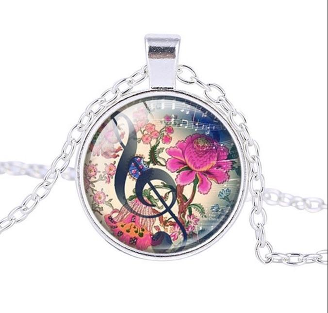 Music Pendant Pink