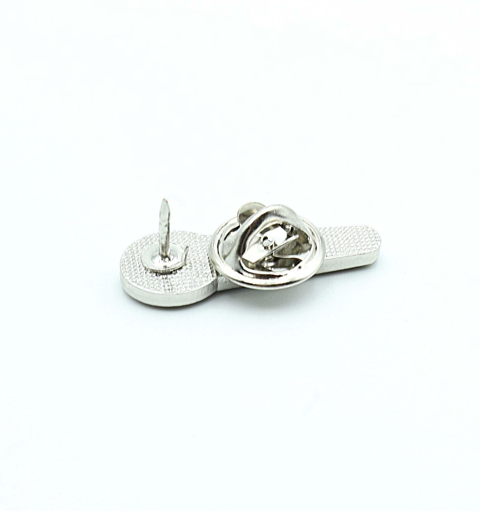 Shure Microphone Style Mini Pin Badge