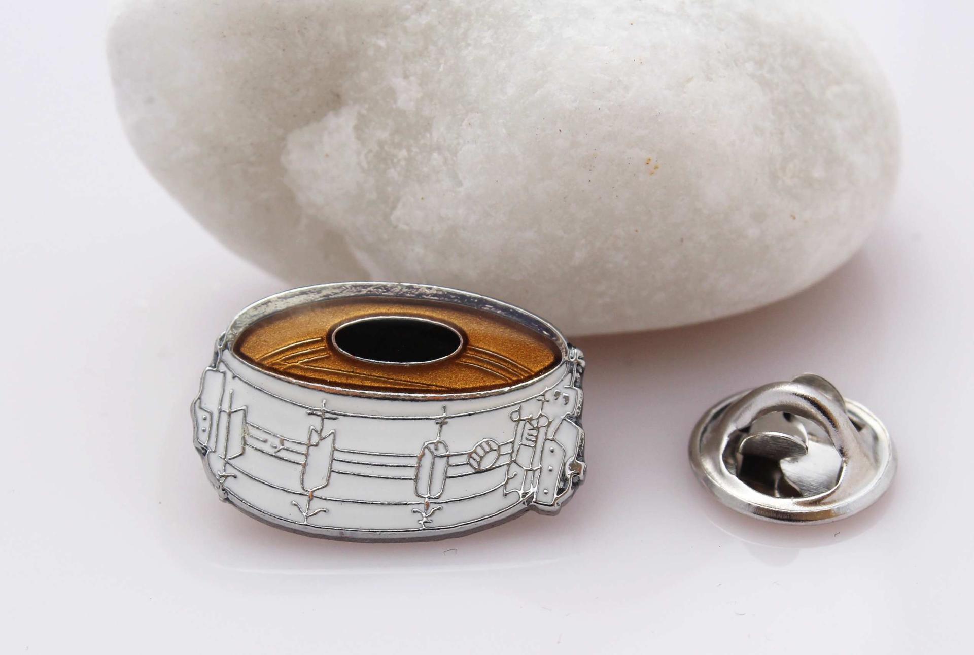 Snare Drum Pin Badge