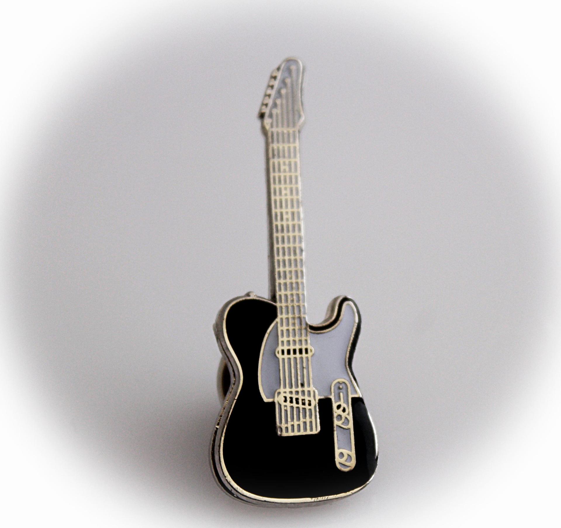 Fender Telecaster Guitar Pin - White, Yellow or Black