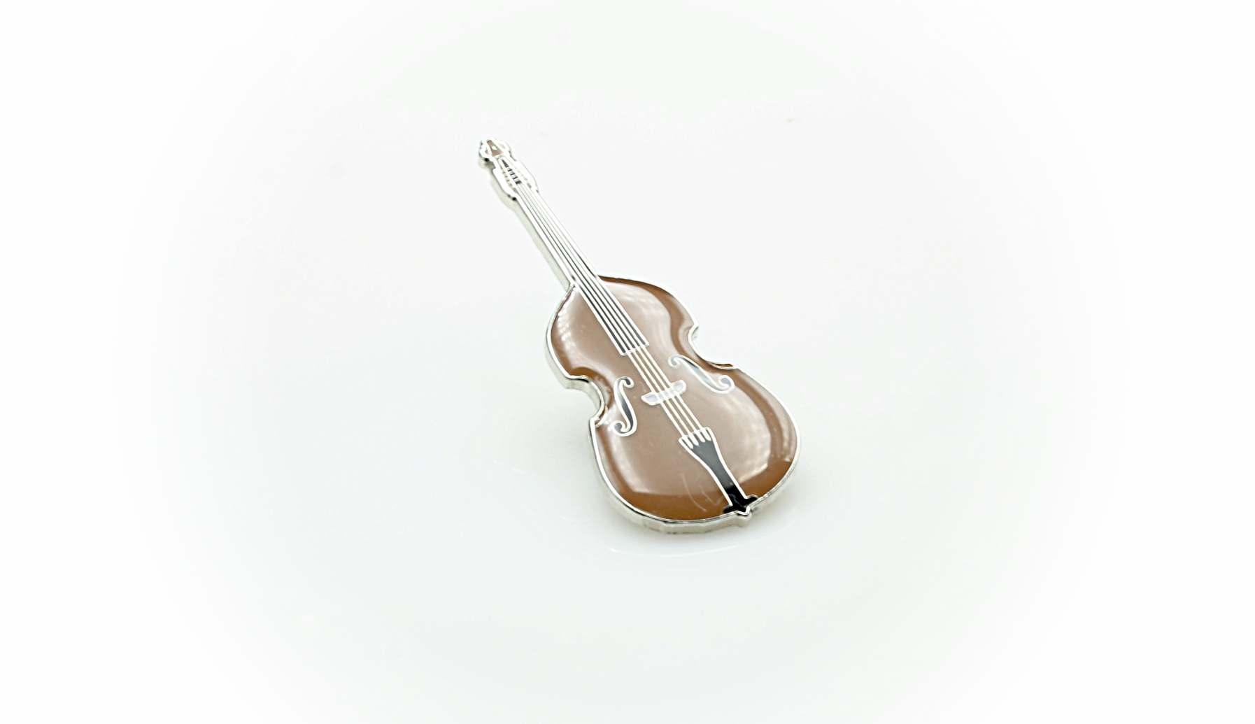 Double Bass (Contrabass) Pin Badge