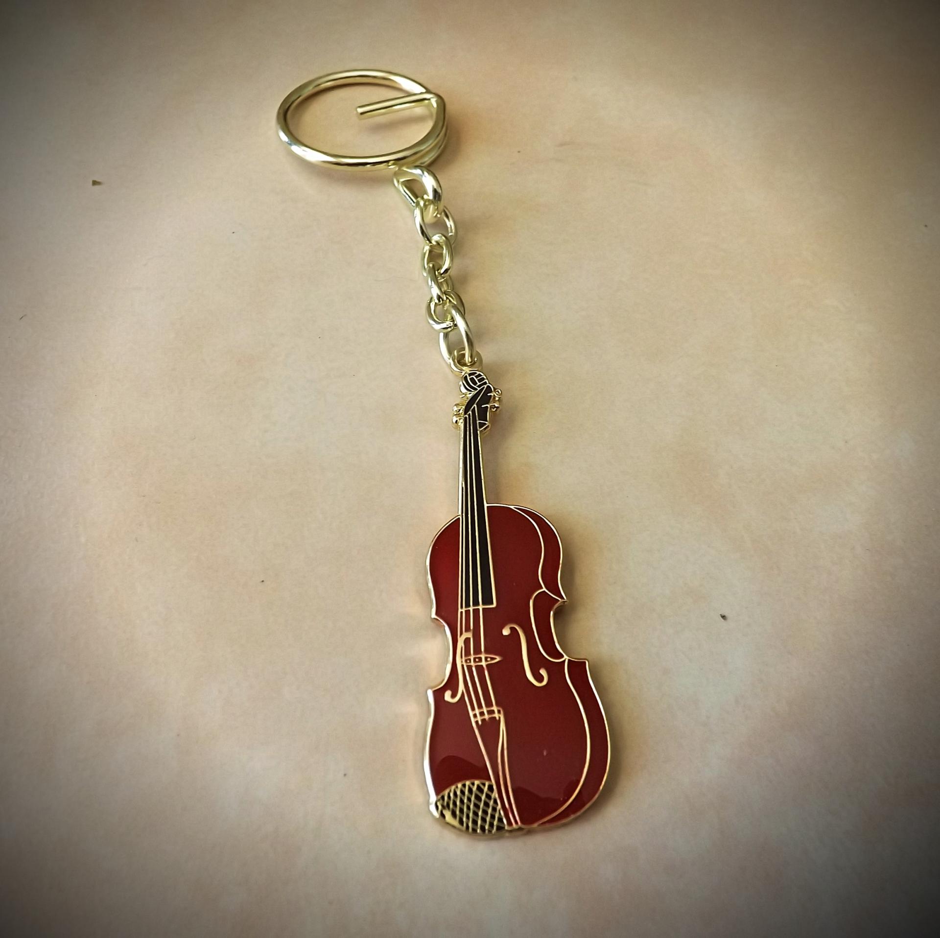 Violin Keychain / Keyring