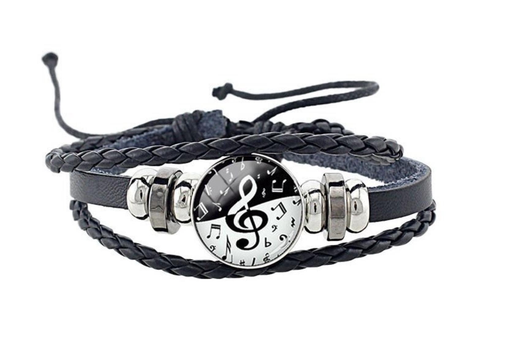 Music Medley Multilayer Leather Bracelet