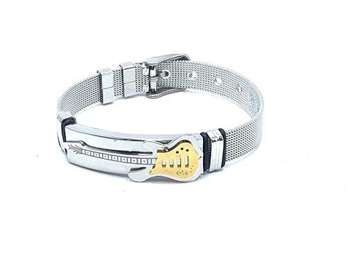 Guitar Bracelet Stainless Steel Mesh Strap