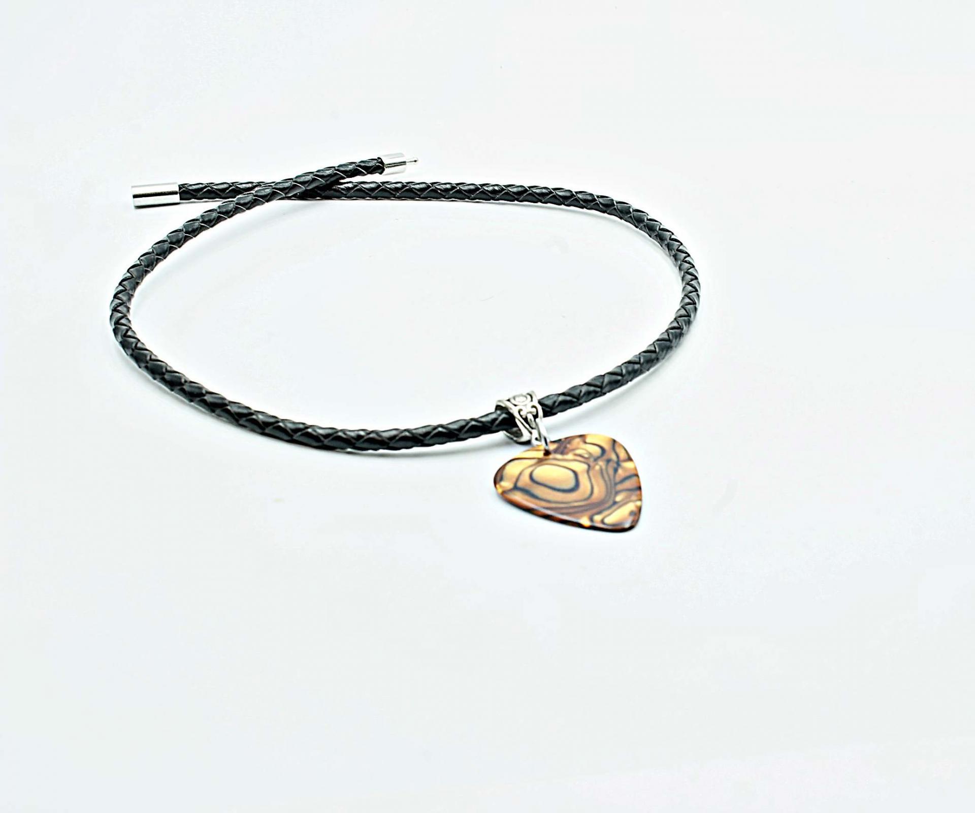 Retro Guitar Pick Necklaces