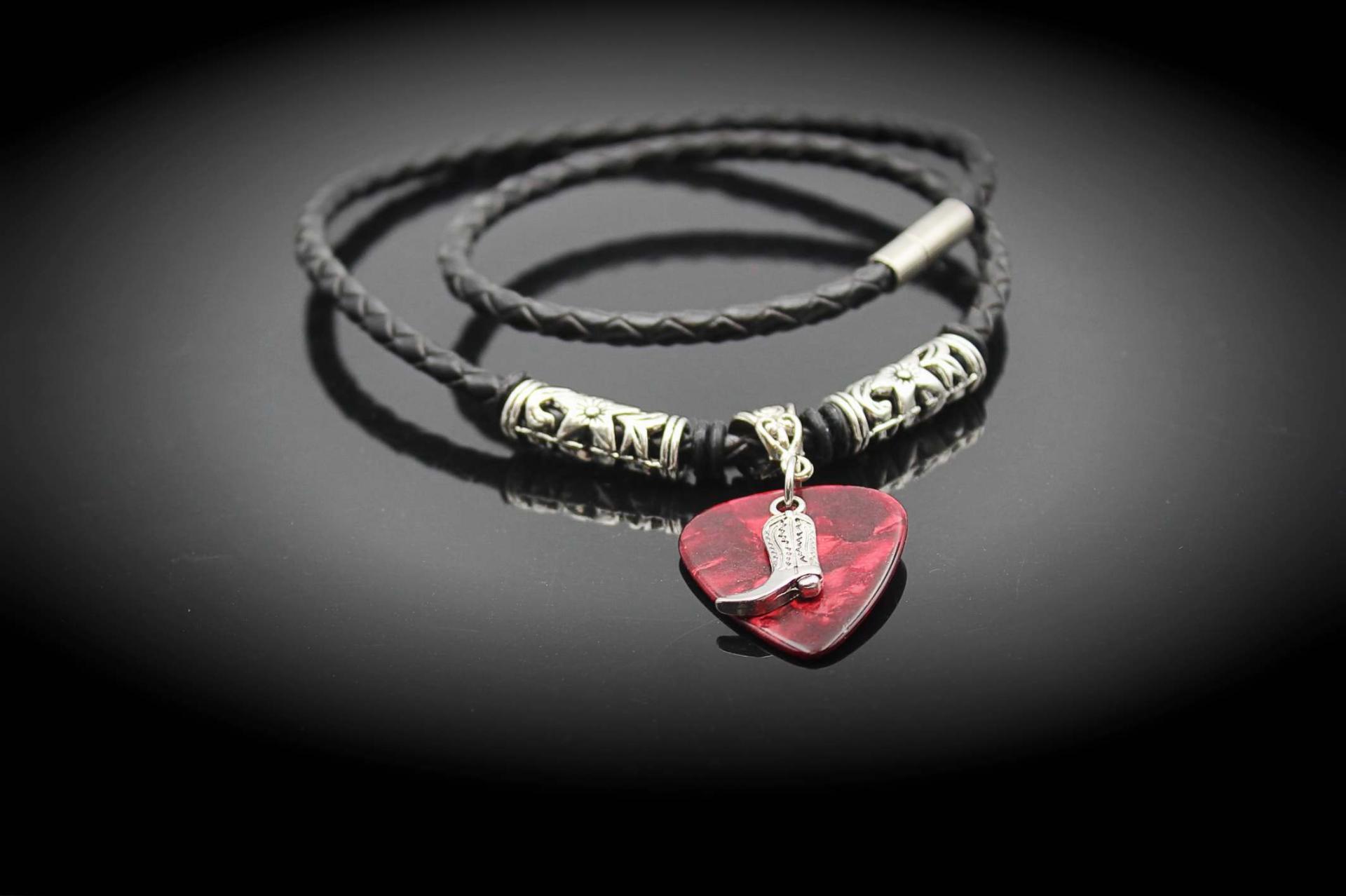 Cowboy Boot Guitar Pick Choker