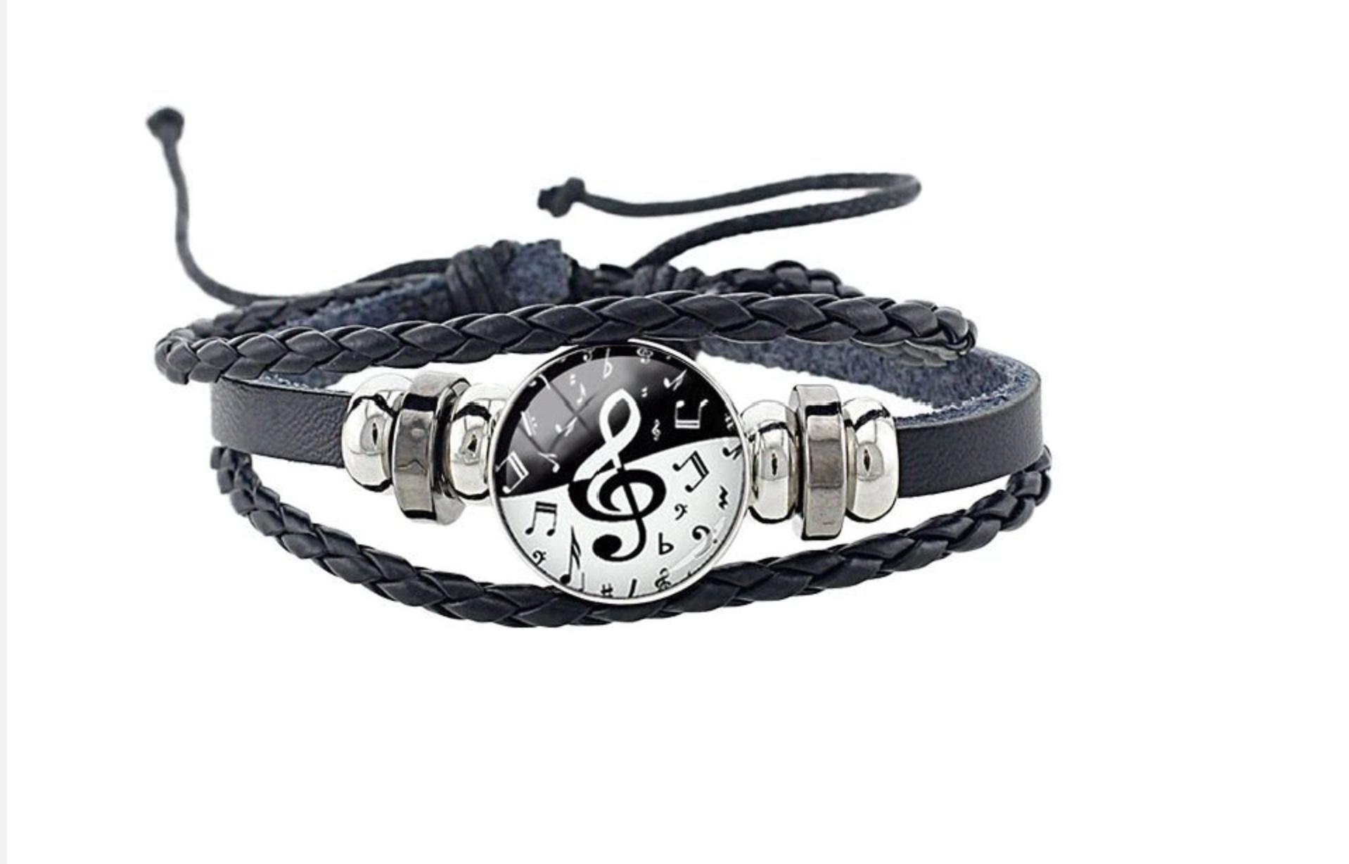 Music Medley Multilayer Leather Bracelet