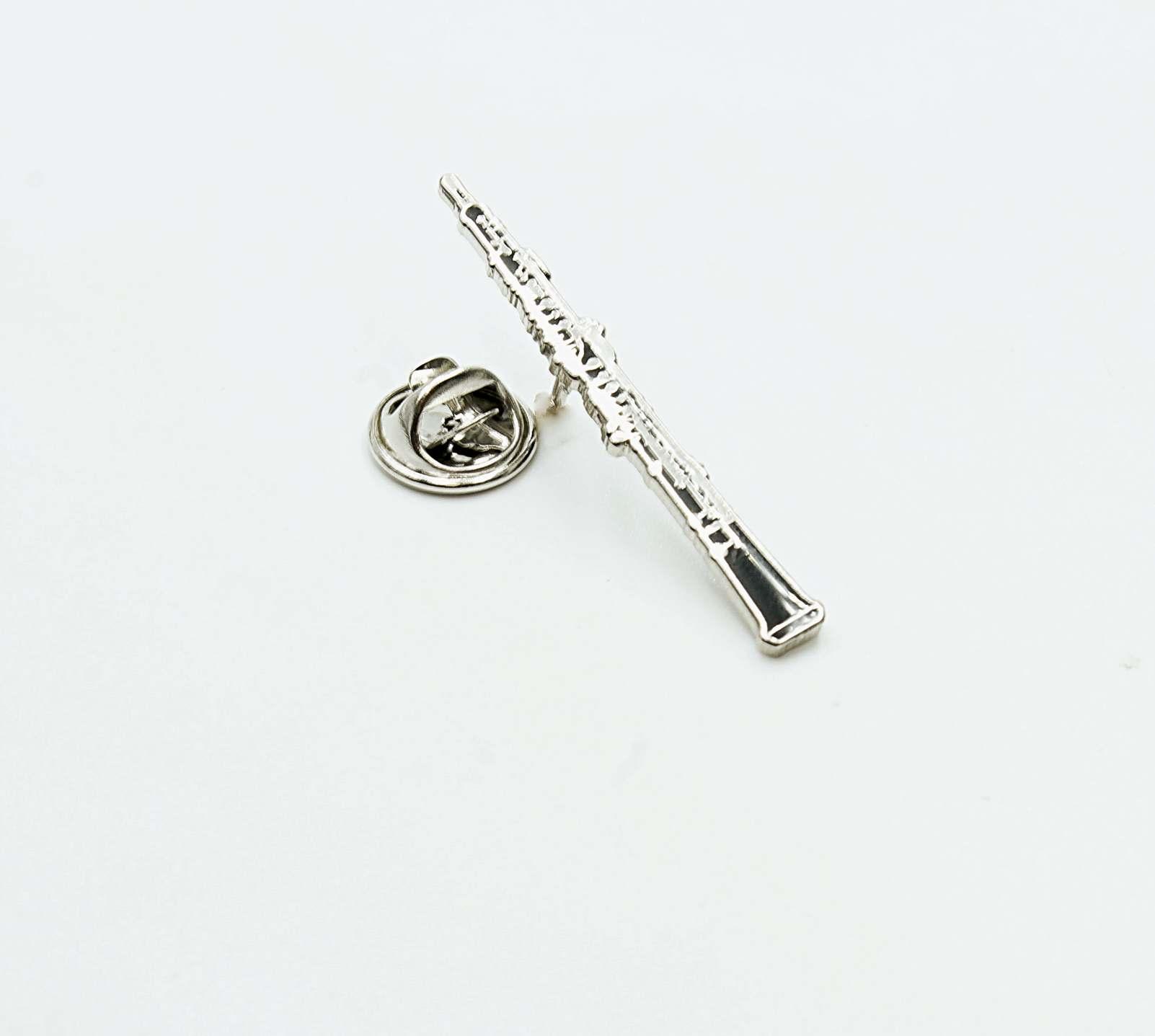 Oboe Music Pin Badge