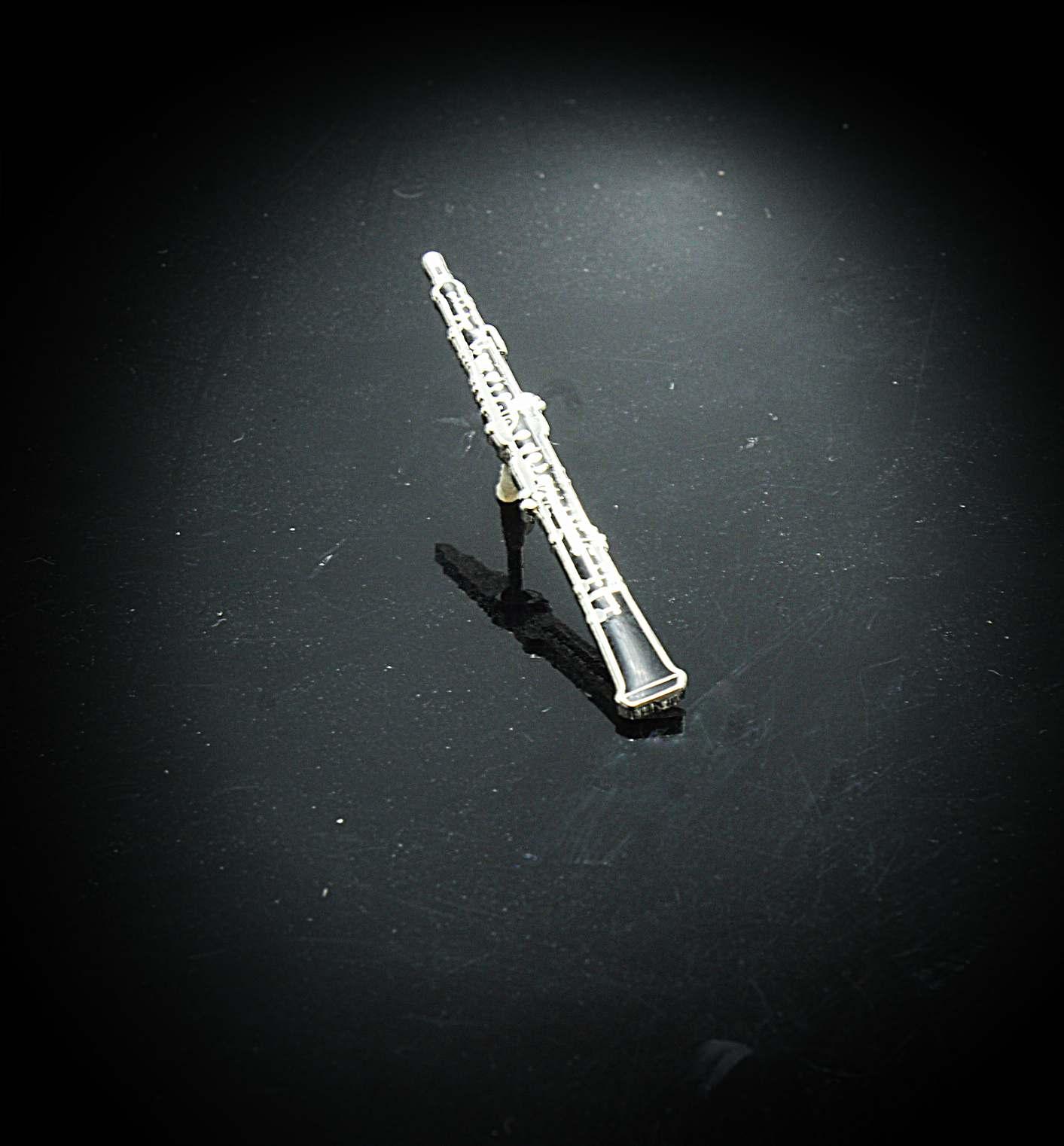 Oboe Music Pin Badge