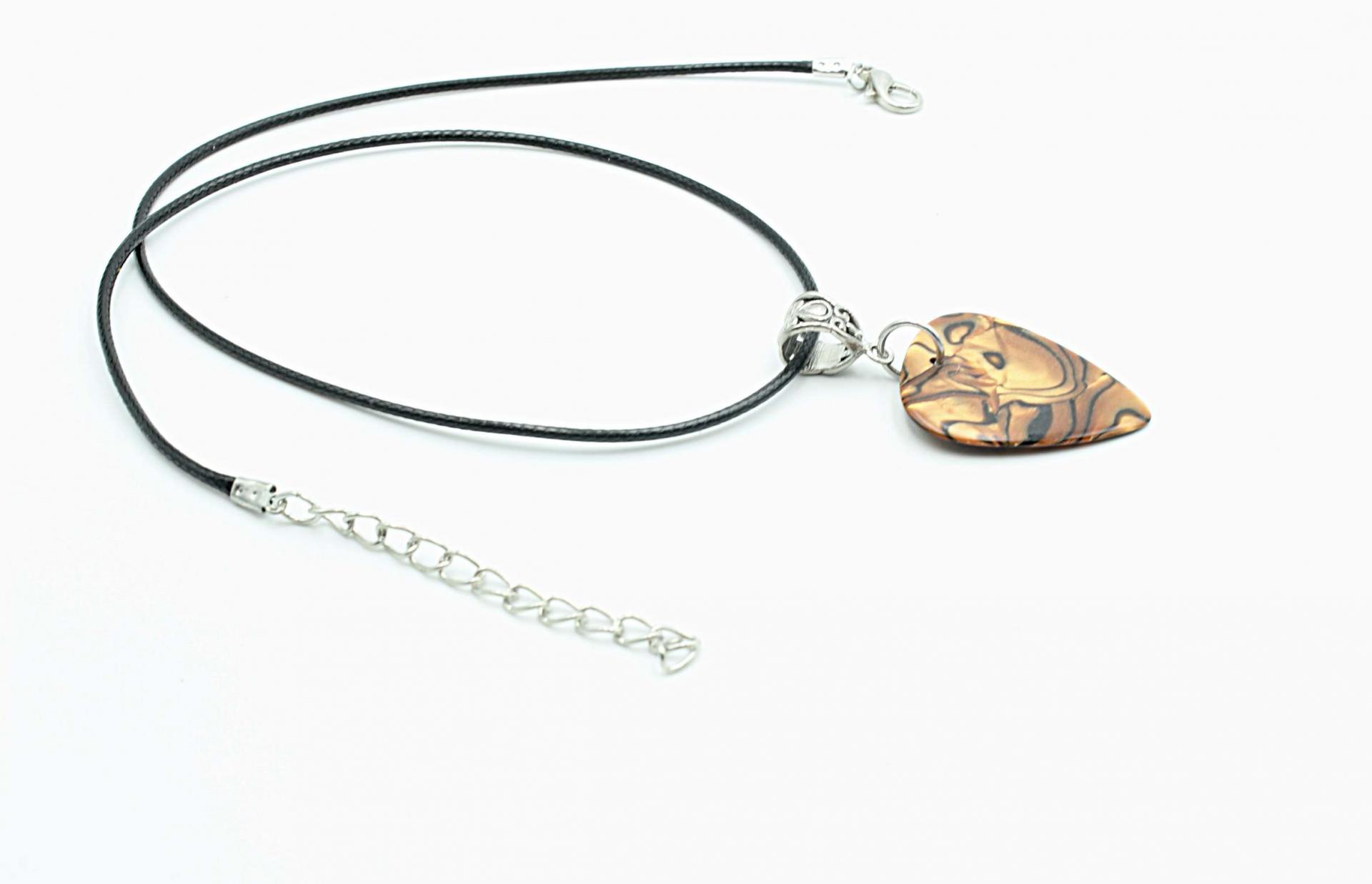 Retro Guitar Pick Necklaces