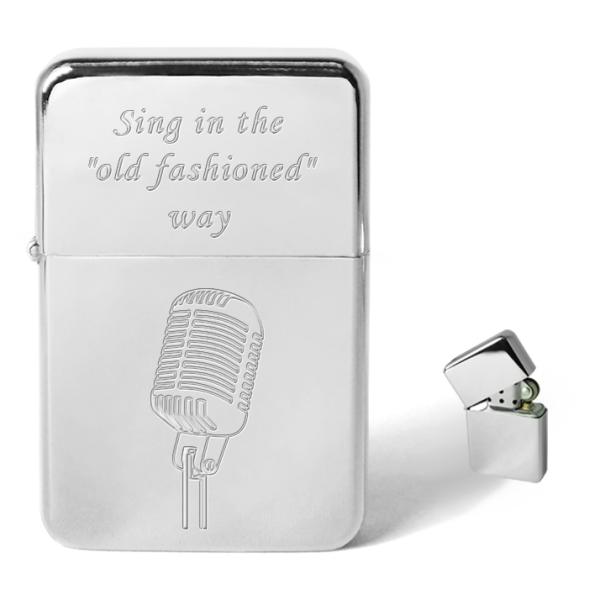 Lighters with Choice Of Microphone Images and Slogans