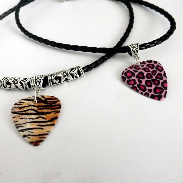 Leopard and Tiger Print Choker Necklaces - Customisable