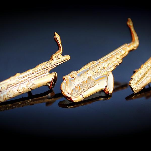 Saxophone Pin Badges - Tenor, Alto, Baritone