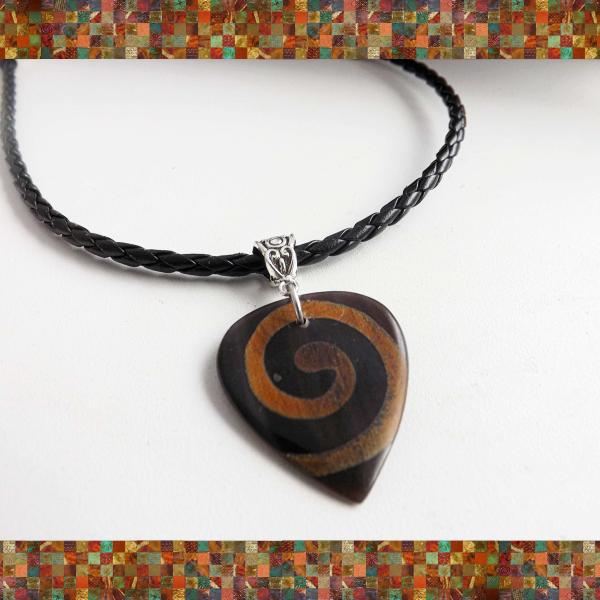 Tribal Tone Timber Guitar Pick Choker - SPECIAL EDITION Snake, Anemone or Starfi