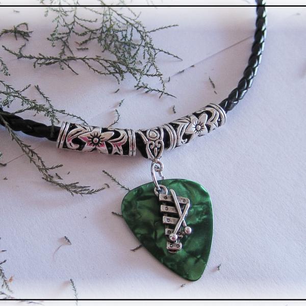 Xylophone Necklace/Choker - Guitar Pick Style