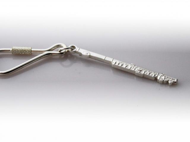 Flute Keychain (Keyring)